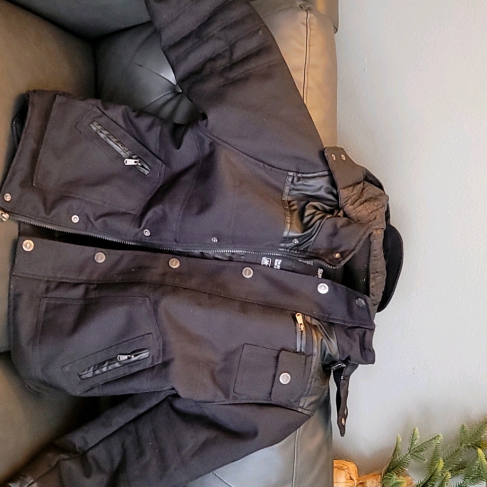 Black coat